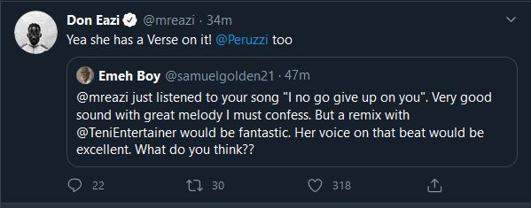 Mr Eazi Reveals Identity Of Artists To Be On His ‘I No Go Give Up On You’ Remix