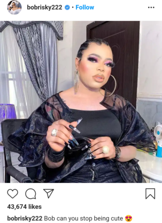 Bobrisky Lashes Out On Fans