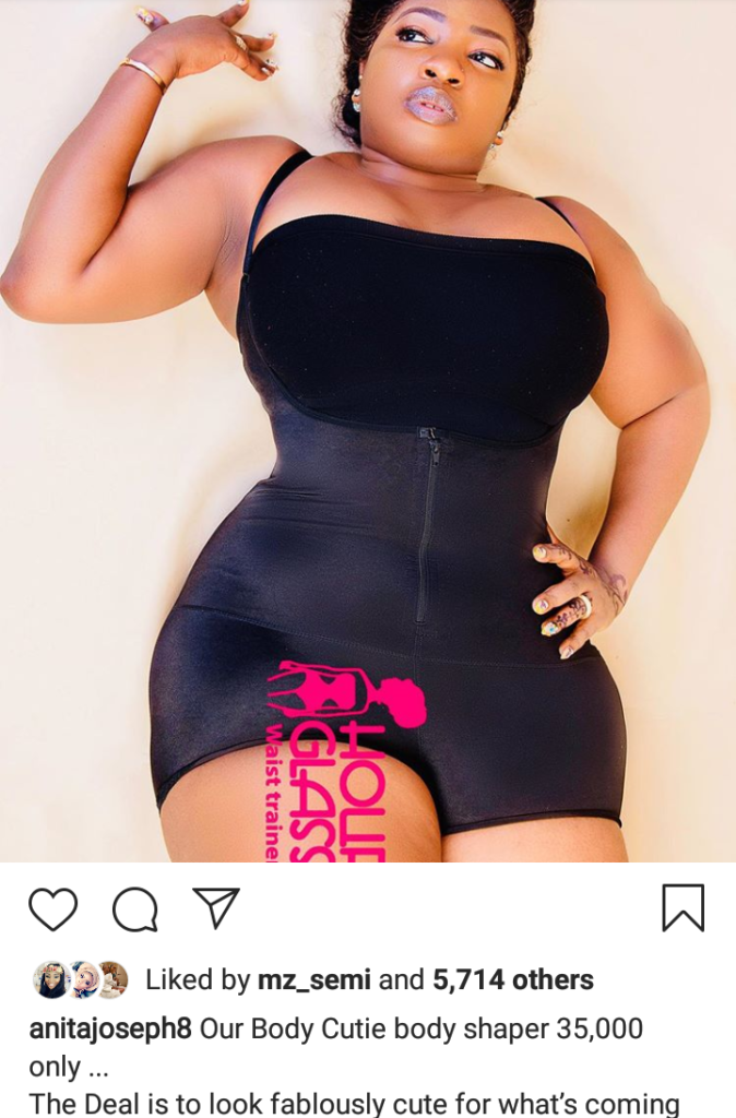 “She Can’t Breath Ooo!”- Fans Reacts As Anita Joseph Post New Photo