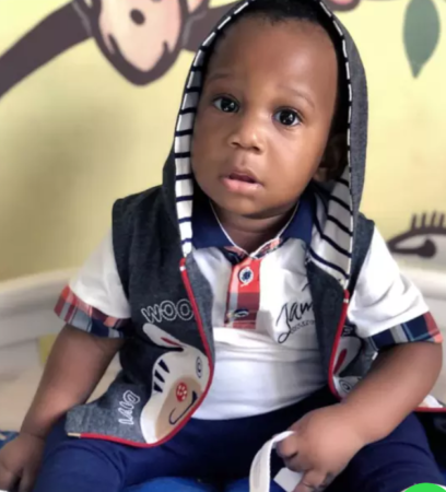 Actress Esther Audu’s  Shares Adorable Photos Of Son At 7 Month