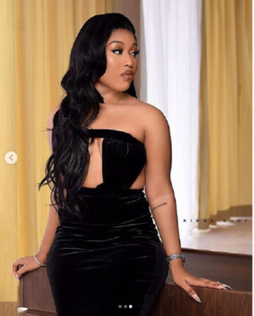 Fantana flaunts her lovely Black Dresses
