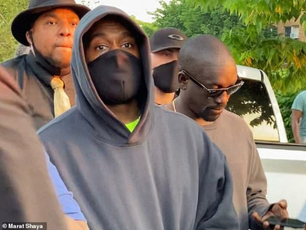 Kanye West Joins The League As  Protests On George Floyd's Death Continues (Photo)