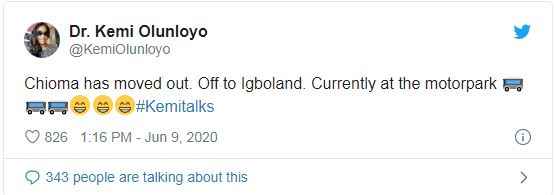 Chioma Is No Longer In Davido’s House” – Kemi Olunloyo Reveals