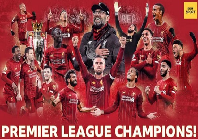 Finally Liverpool Win Their First Premier League Title In 30 Years