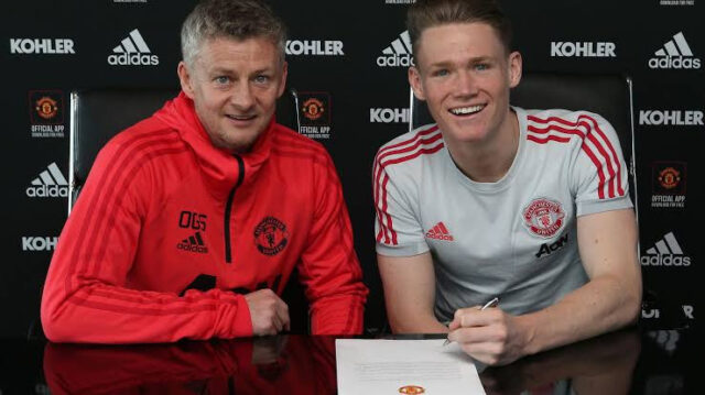 Mctominay Reveals What It Feels Like To Play For United As He Signed A New Contract