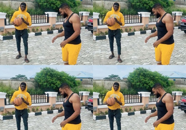 Williams Uchemba’s Moves In With His Adopted Son, Demola (Video)