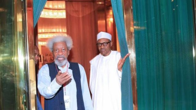 "I Don’t Believe President Buhari Is In Charge Of The Country"– Soyinka  Explains(Video)