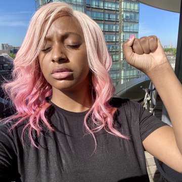 Dj Cuppy Joins The Protest Against Racism (Photo)
