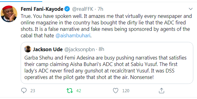 "Fuji house of commotion!"  -Nigerians Reacts As Fani-Kayode Exposes Some Truth About Presidential Villa's Conflict