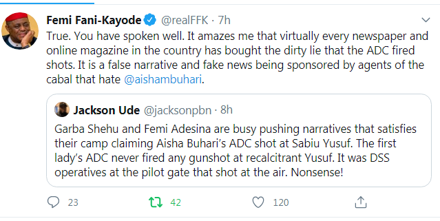 "Fuji house of commotion!" -Nigerians Reacts As Fani-Kayode Exposes Some Truth About Presidential Villa's Conflict