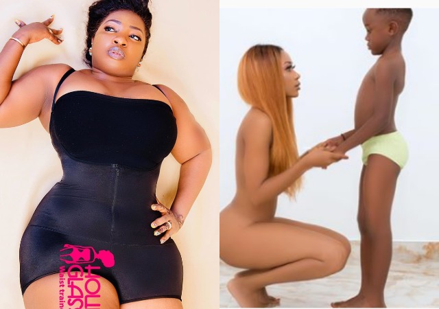 Anita Joseph slams Ghanaian actress, Akupem Poloo for Posing naked in front of her son