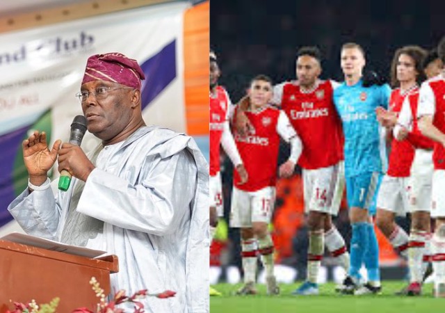 'One More Goal And They Would Have Spelt My Name’ – Atiku Reacts To Arsenal’s Win Over Norwich