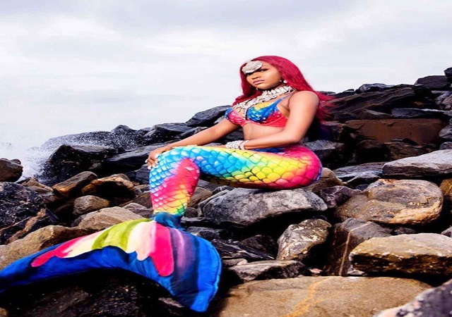 Bbnaija Star Thelma Celebrates Her 28th Birthday In A Mermaid Style