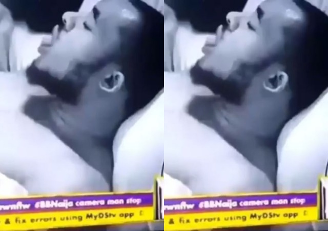 BBnaija 2020: IG Users Slams Eric For Licking His Mouth While Sleeping (Video)