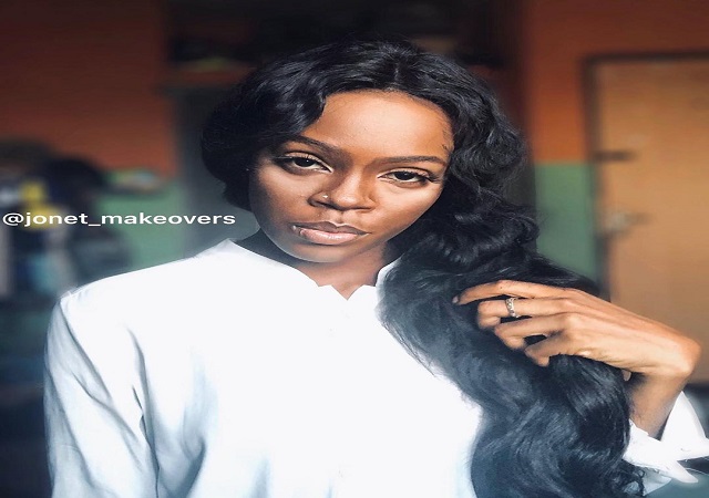Nigerians Amazed As Make-Up Artist Paints Her Face To Look Like Tiwa Savage