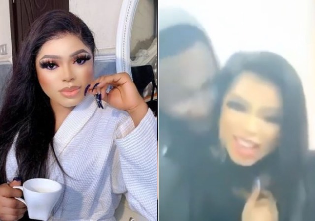 Man Captured On Tape Passionately Rocking Bobrisky (VIDEO)