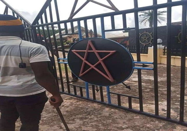 Youth Destroys Church Of Satan & Arrest Founder