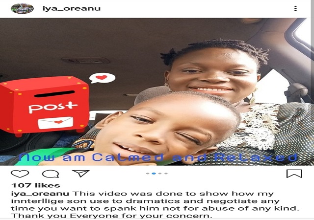 I Didn’t Make The Video To Abuse My Son – Mother Of Little Boy Who Begged Her To “Calm Down” Clears The Air 