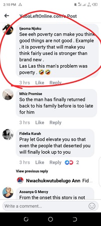 Poverty Can Make U Think Abnormally - Nigerians Reacts To Photoshoot Of Blue-Eyed Mom And Hubby