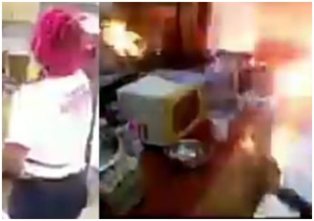 Gas Explosion Occurs At Big Brother’s Kitchen In Cameroon(Video)
