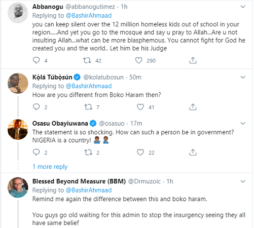 Angry Nigerians React To Buhari’s Media Aide, Bashir Ahmad’s Tweet
