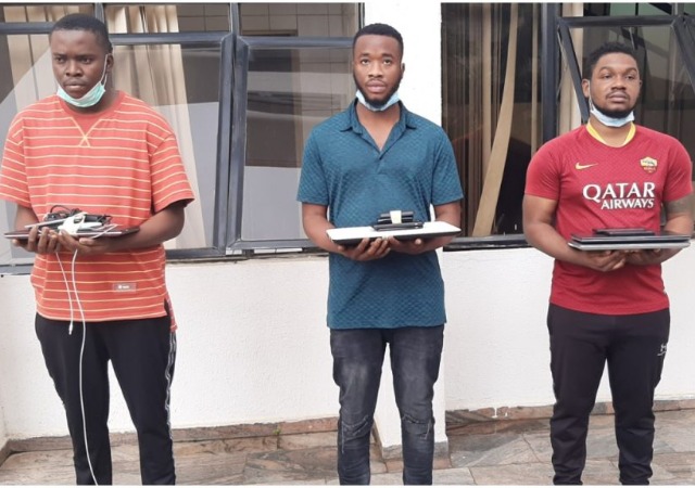 #EFCC: 3 Suspected Internet Fraudsters Arrested In Abuja