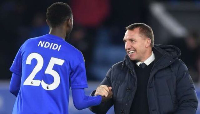 Wilfred Ndidi Could Be Out For Three Months Boss Rodgers Explains