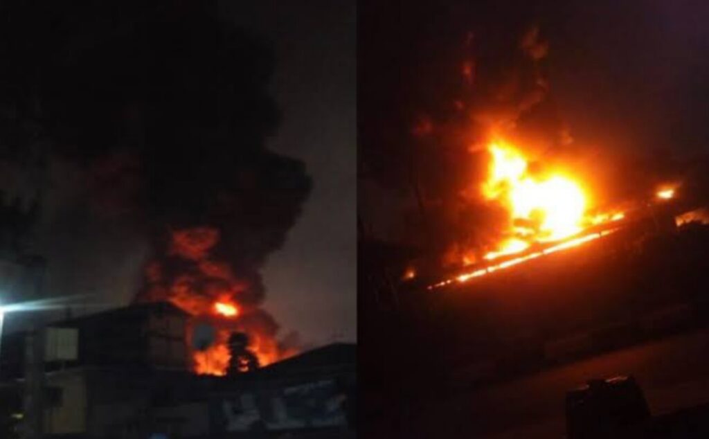 Fire Razes Ondo INEC Headquarters