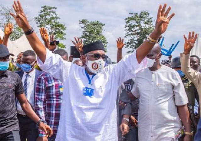 Ondo Elections 2020: Akeredolu Celebrates Win Ahead Of Declaration