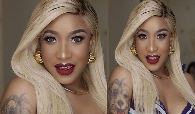 Tonto Dikeh Hits Back At Ex-Lover, Kpokpogri, Accuses Her Of Cheating
