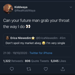 Kiddwaya Asks Erica If Her Future Man Can Grab Her Throat the Way He Does