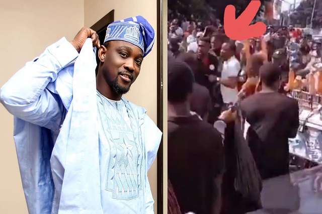 Moment Pasuma Was Booed and disgraced Out From #EndSARS Protest In Lagos [VIDEO]