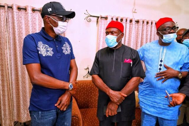 Sanwo-Olu Pays Condolence Visit to the Family Of Man Killed During #Endsars Protest In Surulere Last Monday