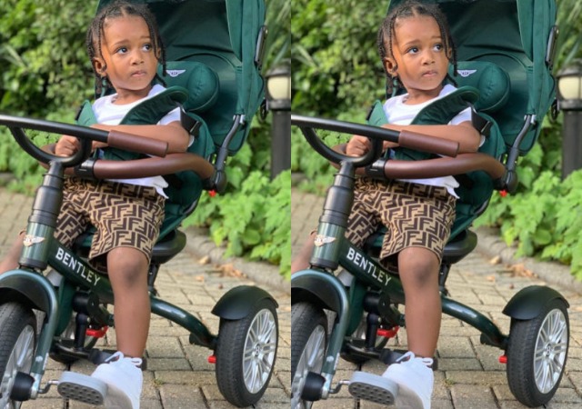 Wizkid’s Baby Mama, Jada Pollock, Celebrates Their Son, Zion, On His 3rd Birthday