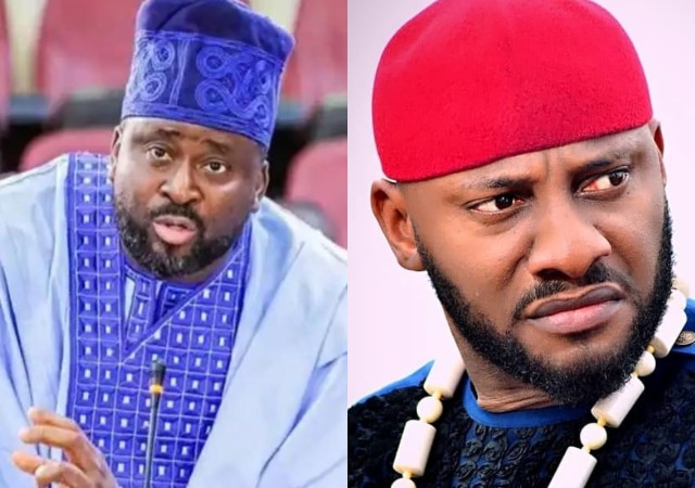 “Shame on You”- Yul Edochie Loses His Cool and Blast Desmond Elliot