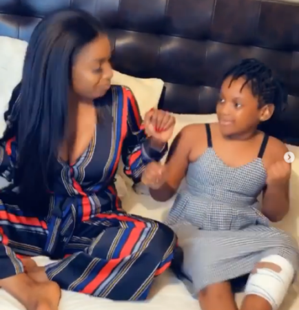 Daughter of Tuface and Annie, Olivia Undergoes Successful Surgery
