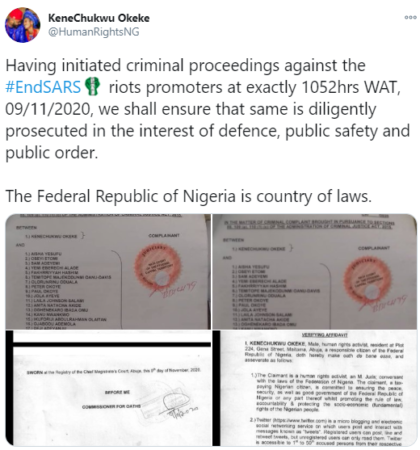 Man Drags Falz, 2face, Yemi Alade, Davido And 46 Others To Court over Endsars Protest