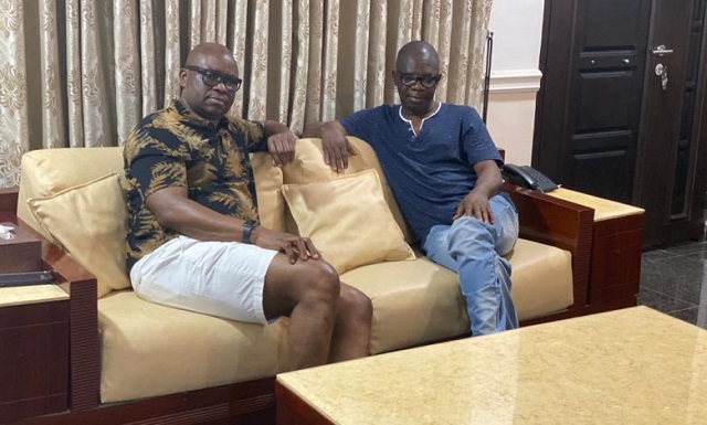 Fayose Meets with Agboola Ajayi, Wants Him Back in PDP