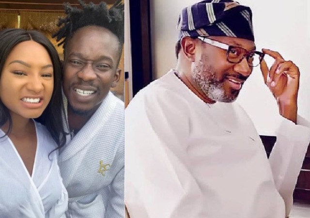 “When una go marry?” – Femi Otedola asks daughter Temi and Mr Eazi