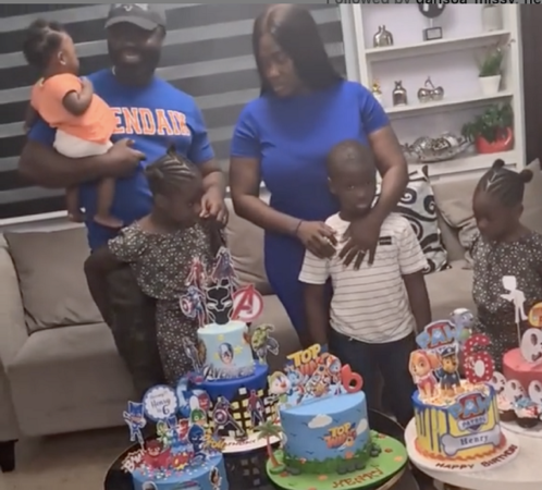 Mercy Johnson Celebrates son, Henry Okojie on His 6th Birthday (Video