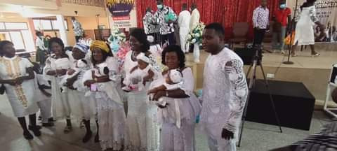 After 8 years of childlessness Ghanaian couple welcomes quintuplets (Photos)