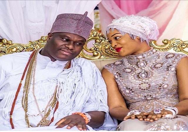 Ooni of Ife And Prophetess Queen Dedicate Their Newborn Prince  The Ooni of Ife, Oba Adeyeye Enitan Ogunwusi and his Queen, Prophetess Silekunola Naomi dedicated their son and royal prince in Church yesterday. This is coming  few weeks after the prince was welcomed into the palace after different traditional rites were adhered to. The excited parents, who adorned on white apparel for the dedication ceremony of the royal prince, Adesoji Aderemi were surrounded by family, gospel singer Ayefele and loved ones. The dedication took place at St. Paul’s Anglican Church, Ayegbaju, Ile-Ife. It was beautiful watching the Ooni dance for joy ang sing praises to God after sharing his testimony.