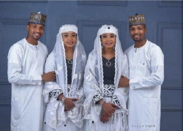 Identical Twin Brothers Weds Identical Twin Sisters in Kano (Photos/Video)