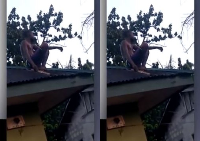 Wizard Allegedly Returning from Coven Crash Lands on Roof Top in Delta (Video/photos)