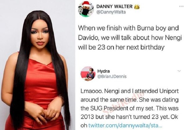 Nengi’s Course mate at UNIPORT Reveals She Is 30yrs not 23 [Photo]