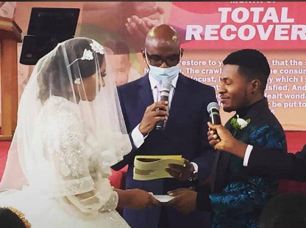 More Photos from Nigerian Actor, Samuel Ajibola 'Spiff' and Sandra's White Wedding