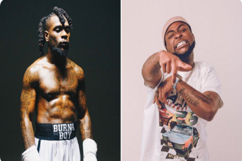“I Am the Uncle To Davido In This Music Industry” Burna Boy Shades Davido With His Full Chest