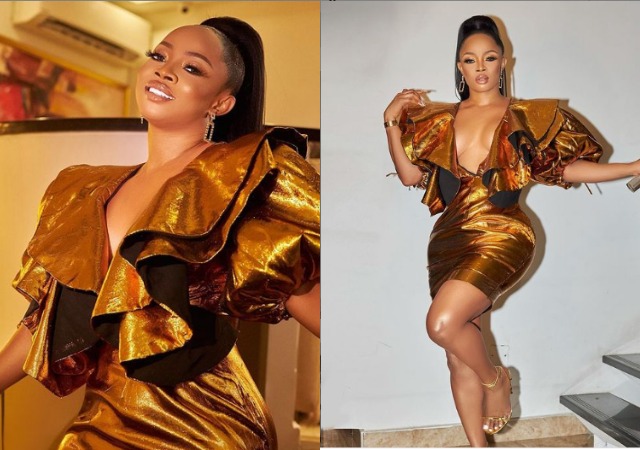 Toke Makinwa speaks on how people are more concerned with who she sleeps with than her achievements