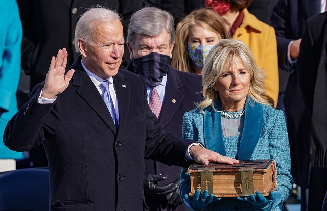 Joe Biden Sworn In As America's 46th President [Photos]