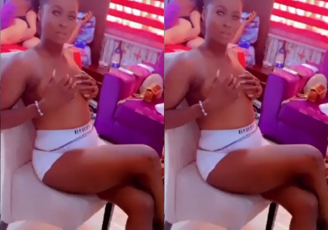 BBNaija’s Ella Goes Topless In New Video